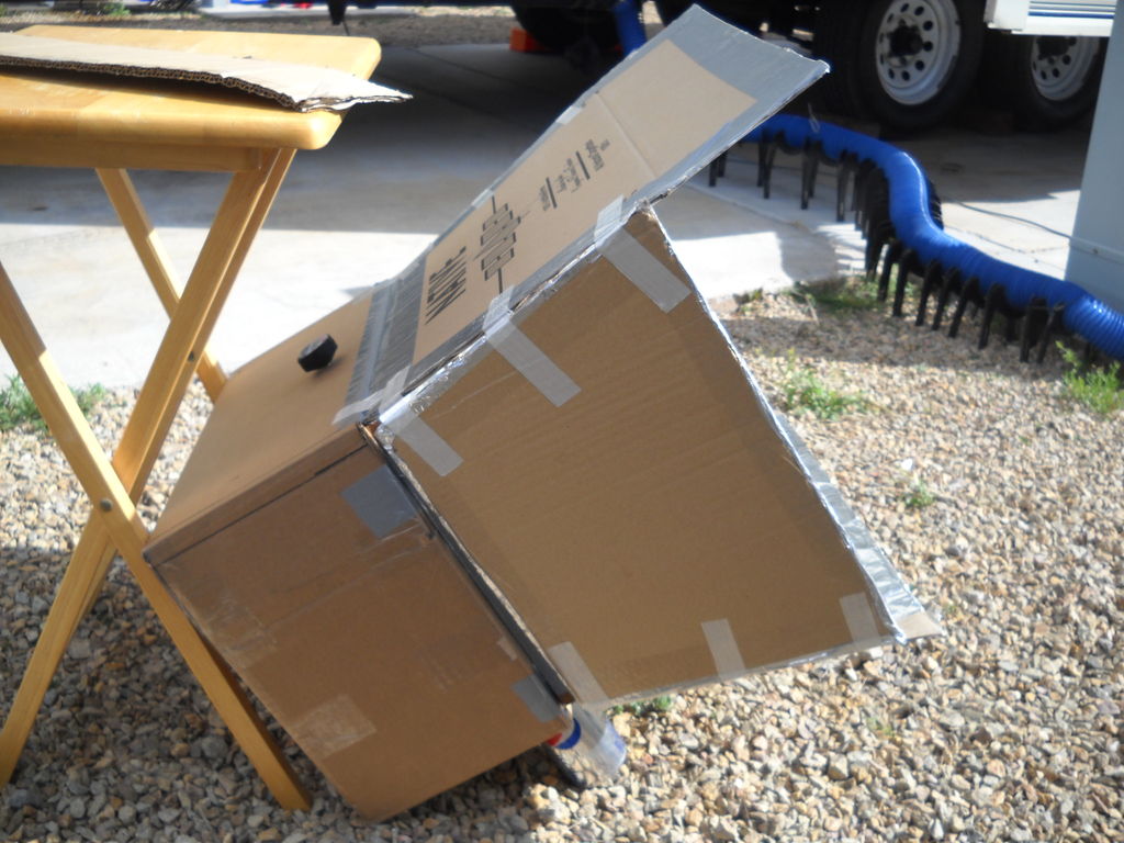 Cardboard Box Solar Oven